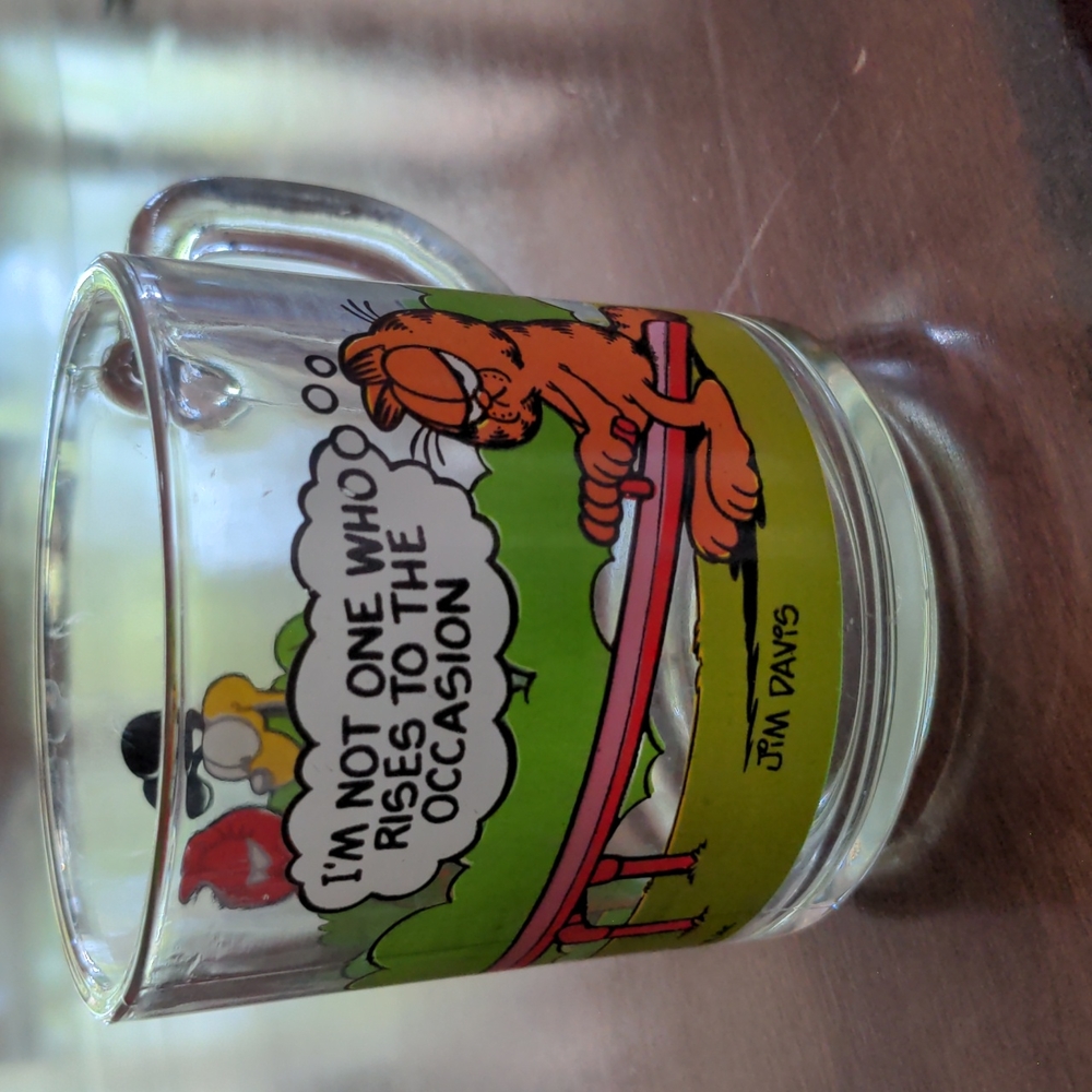 Garfield 1978 McDonald's collectable mug